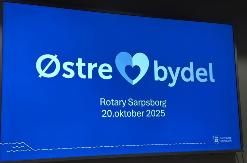 Foredrag "Områdesatsing Østre bydel" i Sarpsborg